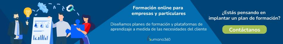 Banner del servicio de diseño de planes de formación de Humano360