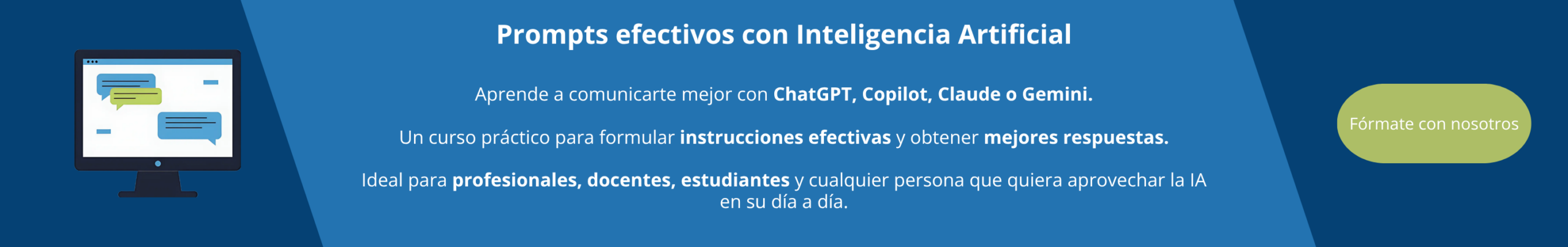 Prompts efectivos con inteligencia artificial